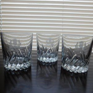 THE GLENLIVET SCOTCH WHISKEY ON THE ROCKS GLASSES
